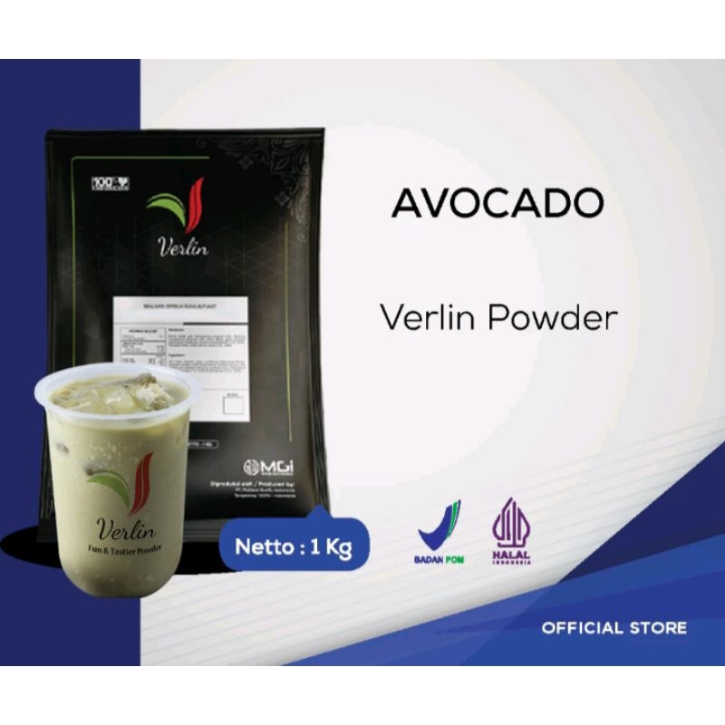 

VERLIN POWDER DRINK MINUMAN SERBUK AVOCADO / Bubuk minuman rasa alpukat