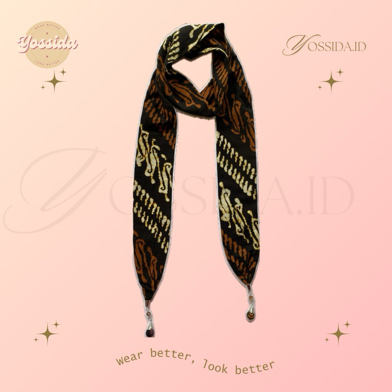 SYAL BATIK / KALUNG BATIK / AKSESORIS LEHER / SCARF BATIK