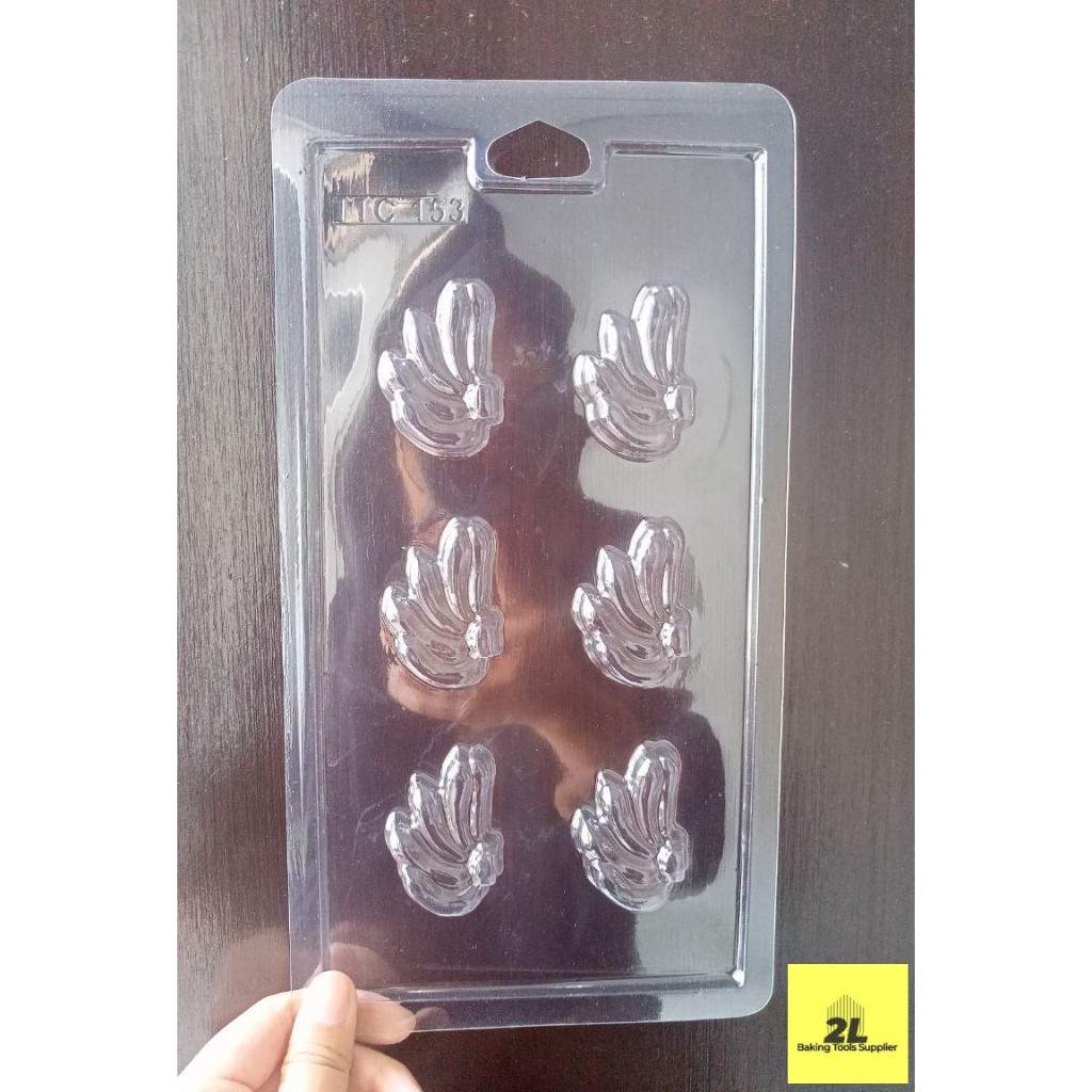 Mika Cetakan Coklat Fondant Motif Buah Pisang TTC 153