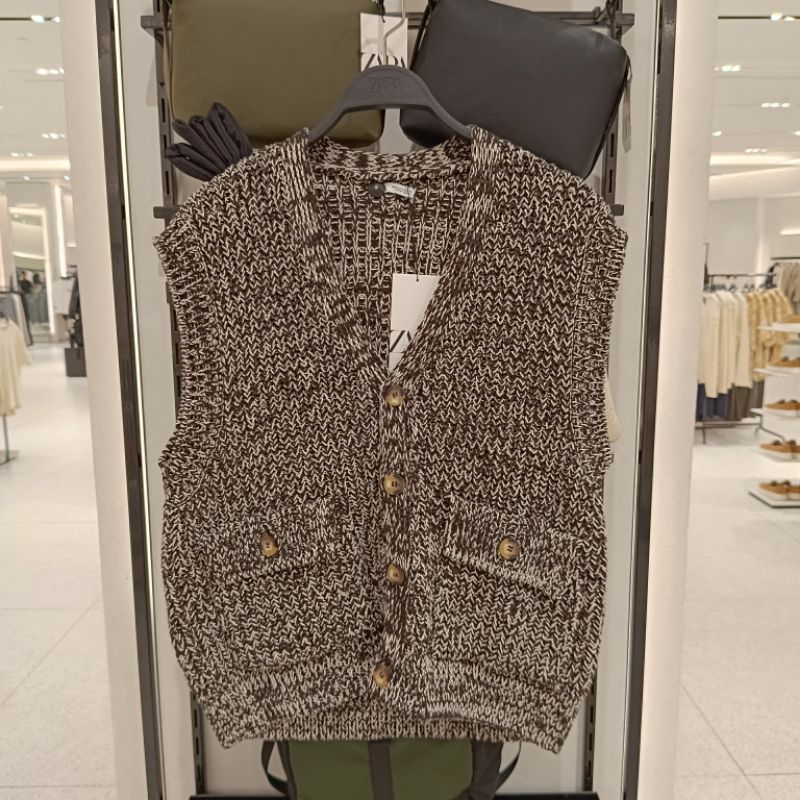 Vest Rompi Rajut ZARA MAN Jastip (jasa titip)