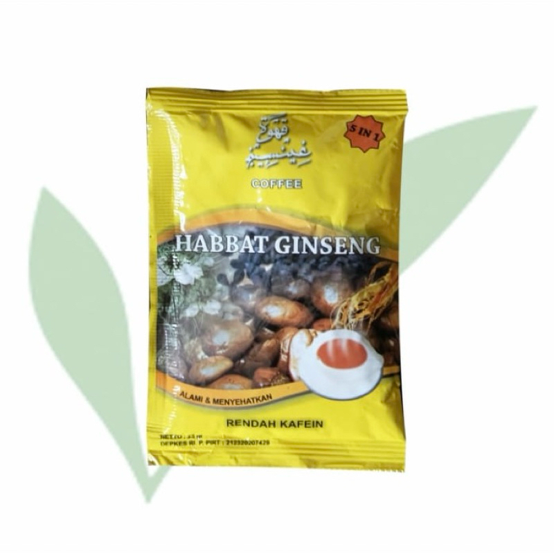 

Habbats Ginseng Coffee Rendah Kafein