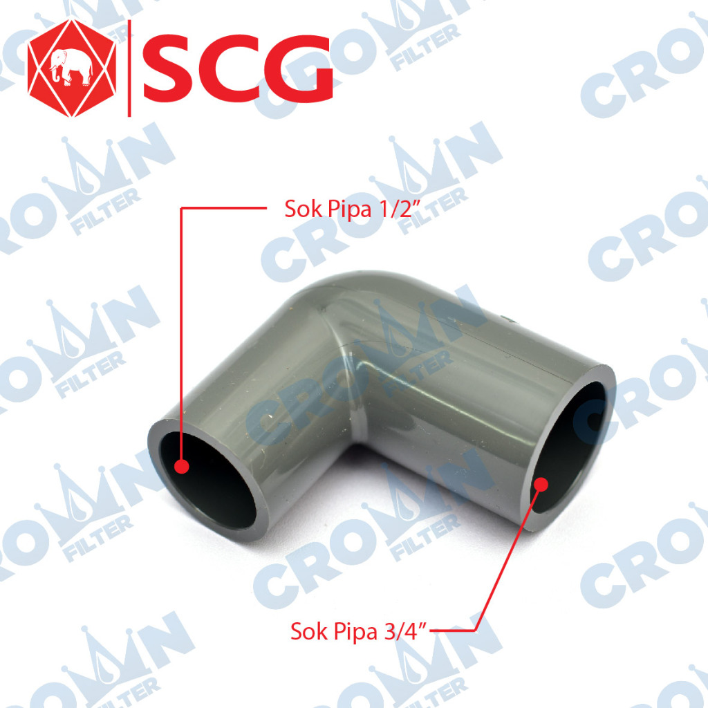 SCG - Reducing Elbow PVC AW