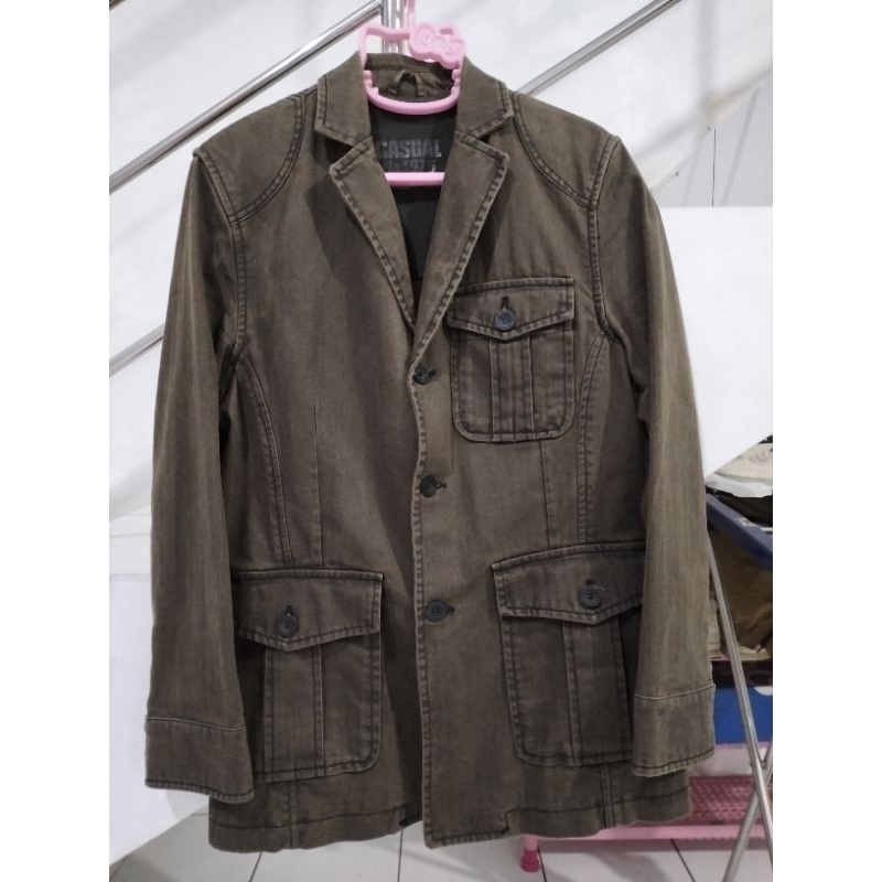 preloved blazer/coat/jaket/jacket ZARA Man