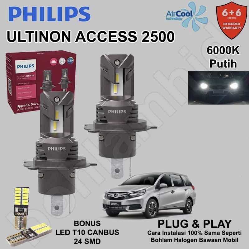 Lampu LED Mobilio, New Mobilio Philips Ultinon Access 2500