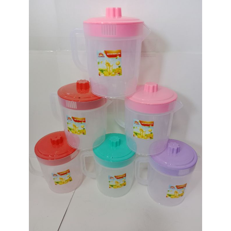 TEKO ESKAN 1500ML/ TEKO KECIL/ TEKO WARNA/ TEKO PLASTIK KECIL/ TEKO PLASTIK
