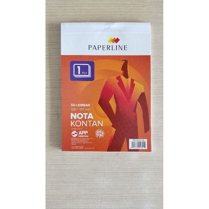 

Grosir Paperline Nota Kontan 1 Ply Kecil K1 Isi 50 Lembar (MIN ORDER 10 PCS)