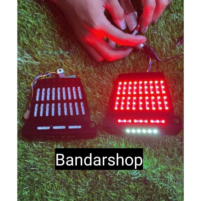 Lampu Stop Running Mio Sporty Lampu Stop LED Running Custom Indiglow Mio Smile Lampu Belakang Mio Sp
