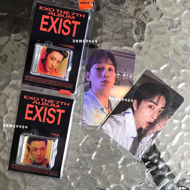 pc exo xiumin chen exist photocard smini