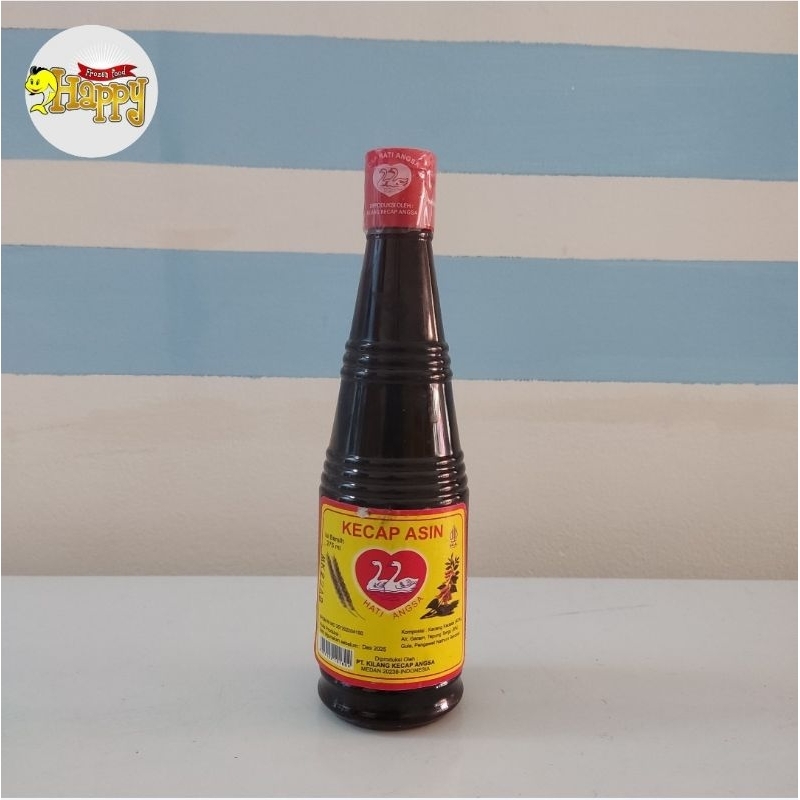 

HATI ANGSA Kecap Asin Botol 275 ml