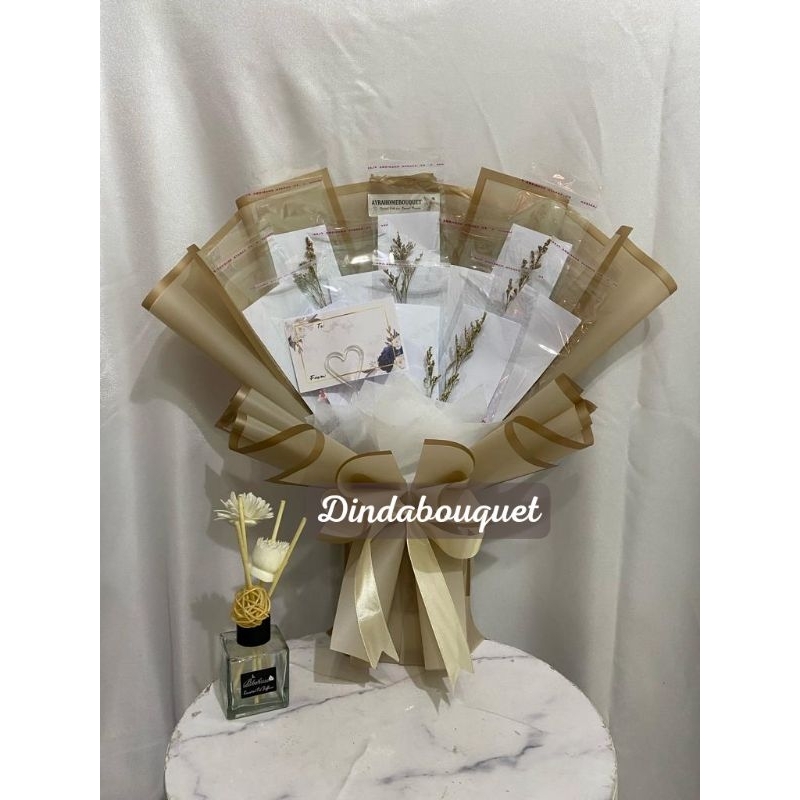 Bouquet Bungan Uang 10 Lembar | Kerangka Buket Uang 10 SLOT