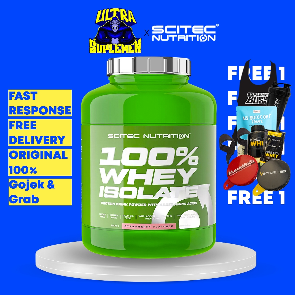SCITEC NUTRITION 100% WHEY ISOLATE 2000G PROTEIN