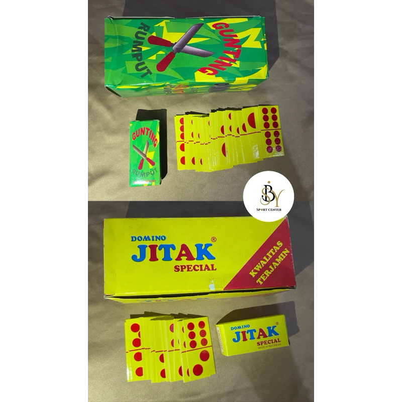 [LOKAL] DOMINO GUNTING/ DOMINO JITAK ORIGINAL