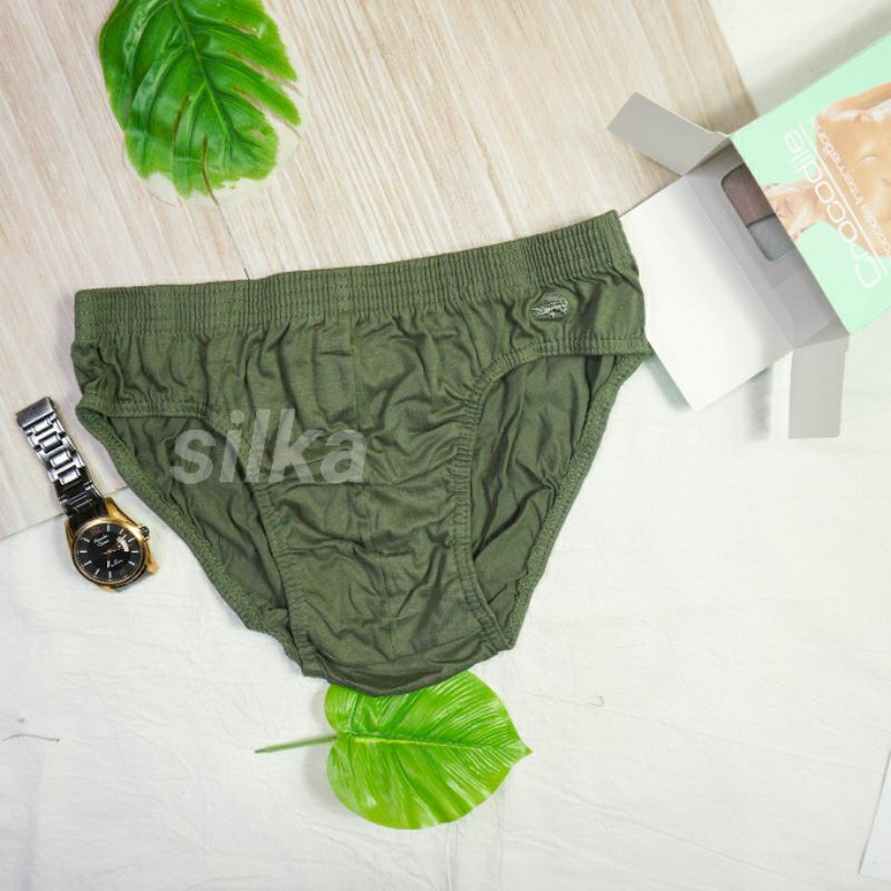 [ isi 3 pcs ] CD CROCODILE  HIJAU / Celana Dalam Pria / Celana Dalam Crocodile / Cd Pria / Celana Da