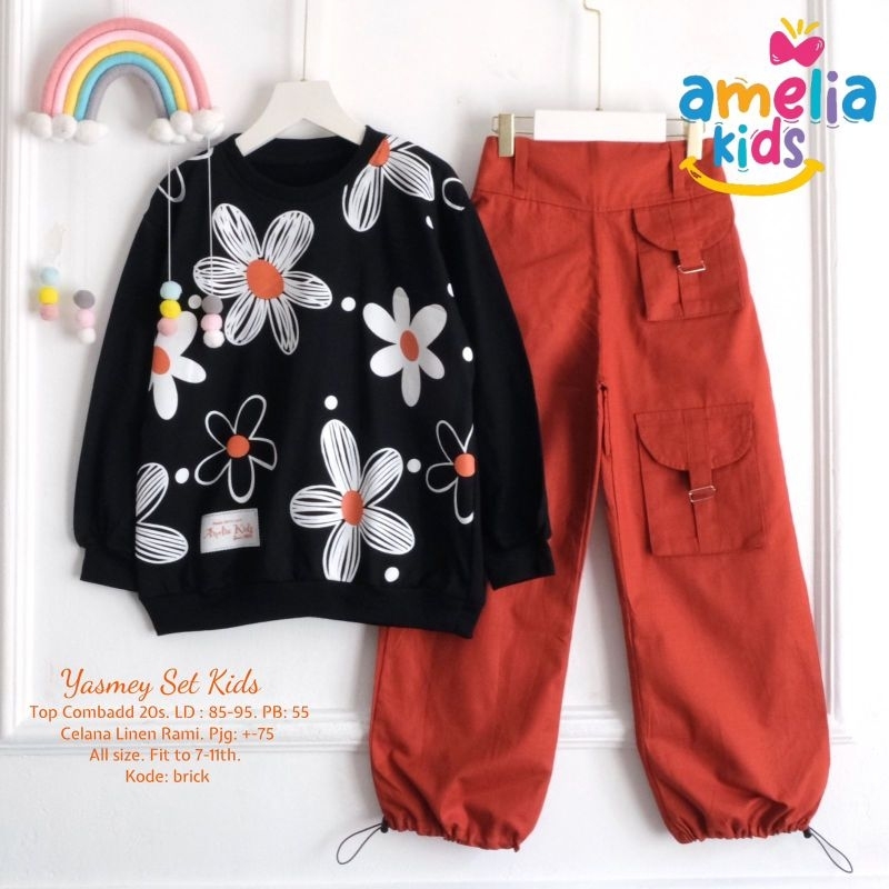 one  set Yasminy / set Amelia kids fashion