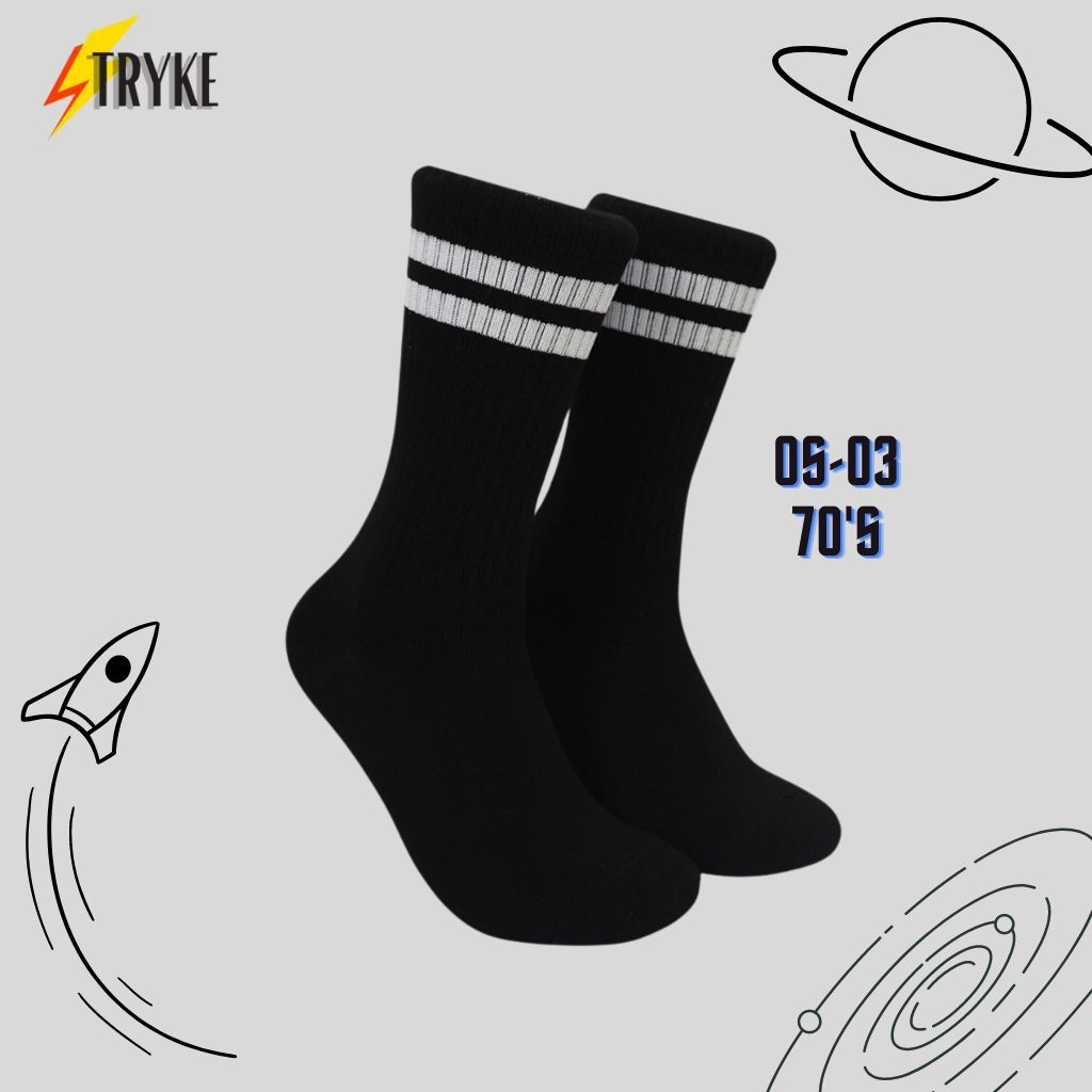 Kaos Kaki OldSchool 70s Stryke