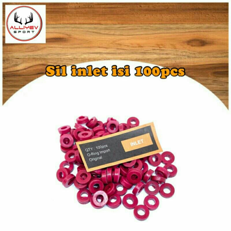 sil inlet isi 100 pcs - inlet tabung - inlet tabung angin - inlet v5