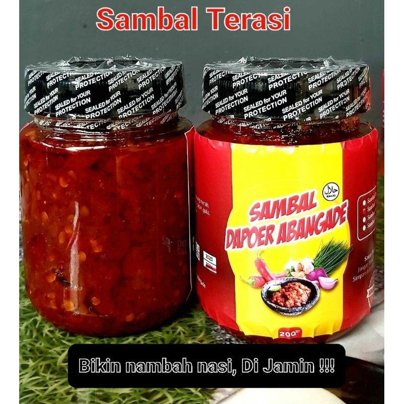 

Sambal Terasi Botol Dapoer Abangade