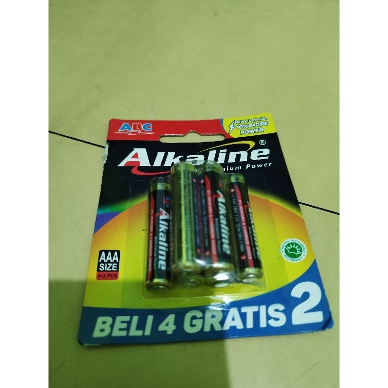 Baterai Alkaline AAA