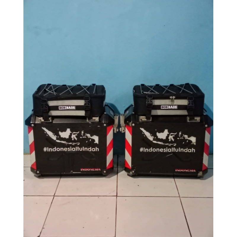 extention bag pannier motor touring