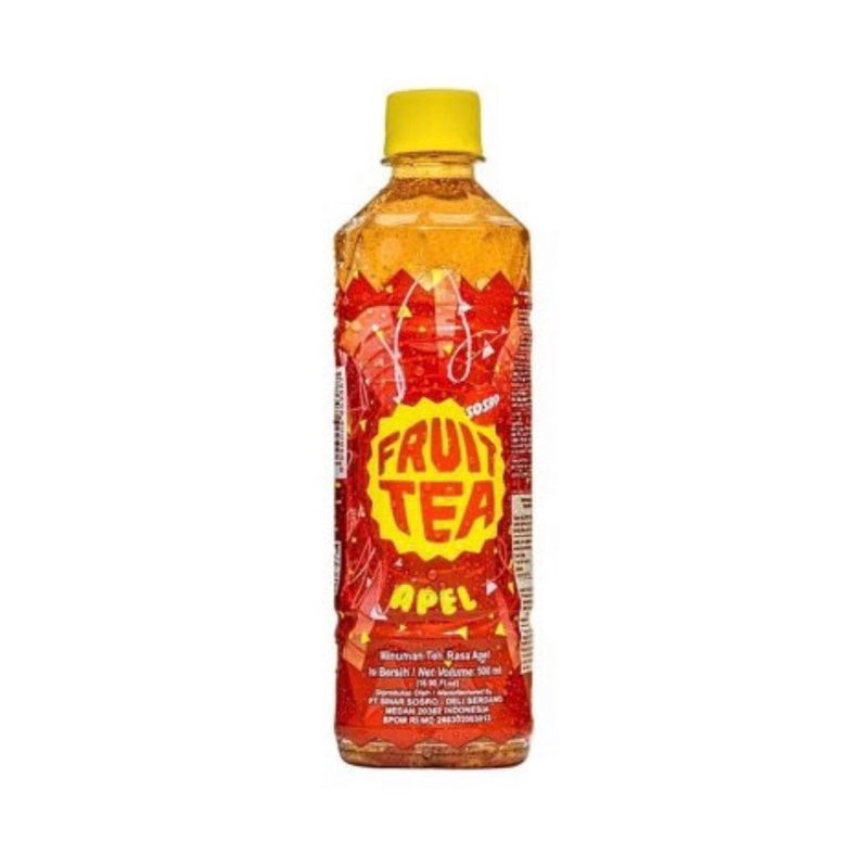 Fruit Tea Minuman Teh Apel Botol 500 ml