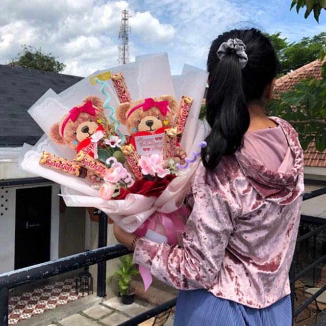 

Buket Silverqueen Beruang | Buket Valentine