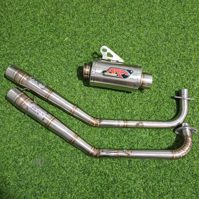 knalpot jupiter z,vega,supra road race ori ara racing