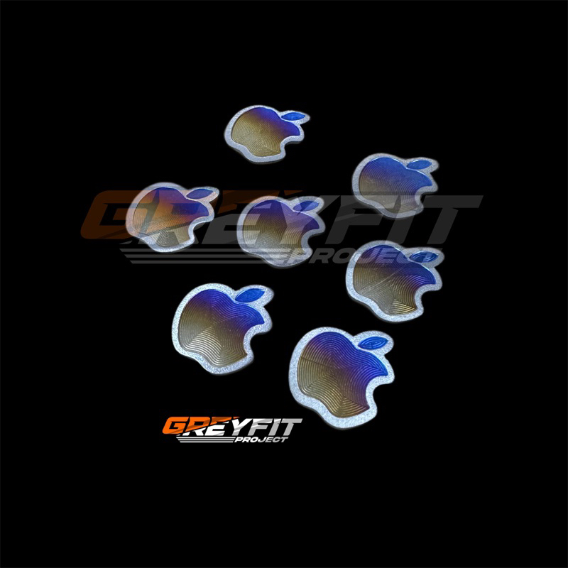 logo iphone titanium