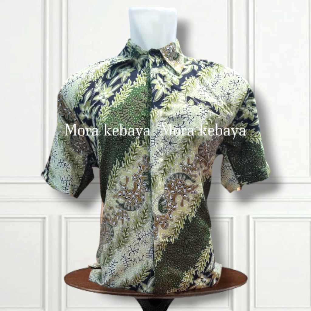 Kemeja batik/batik pria lengan pendek/kemeja batik lengan pendek pria
