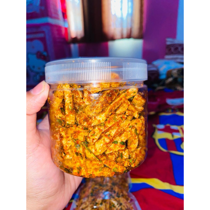

basreng murah basreng pedas manis gurih daun jeruk 500g enak ,basreng mpuk