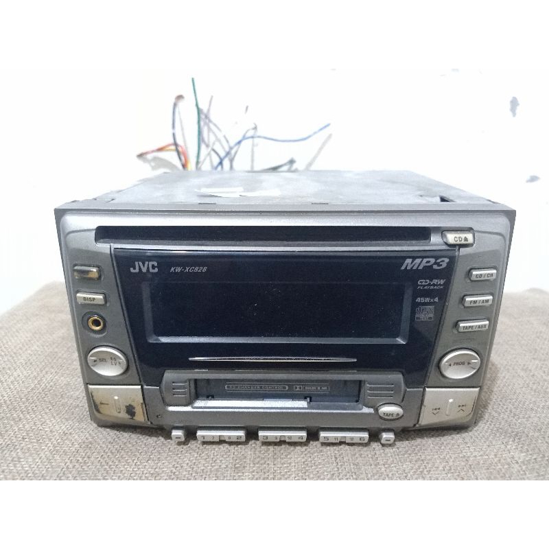 Head Unit HU Audio Mobil Single Din JVC KW-XC828 XC 828