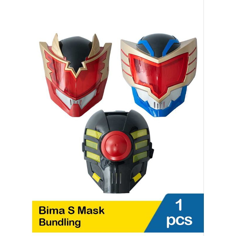 Bima S Hero Mask Mdr Pvc Assorted