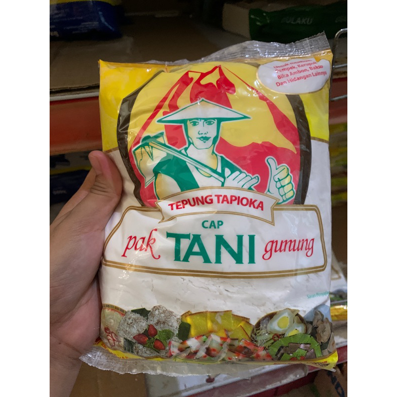 

Tepung tapioka cap pak tani gunung