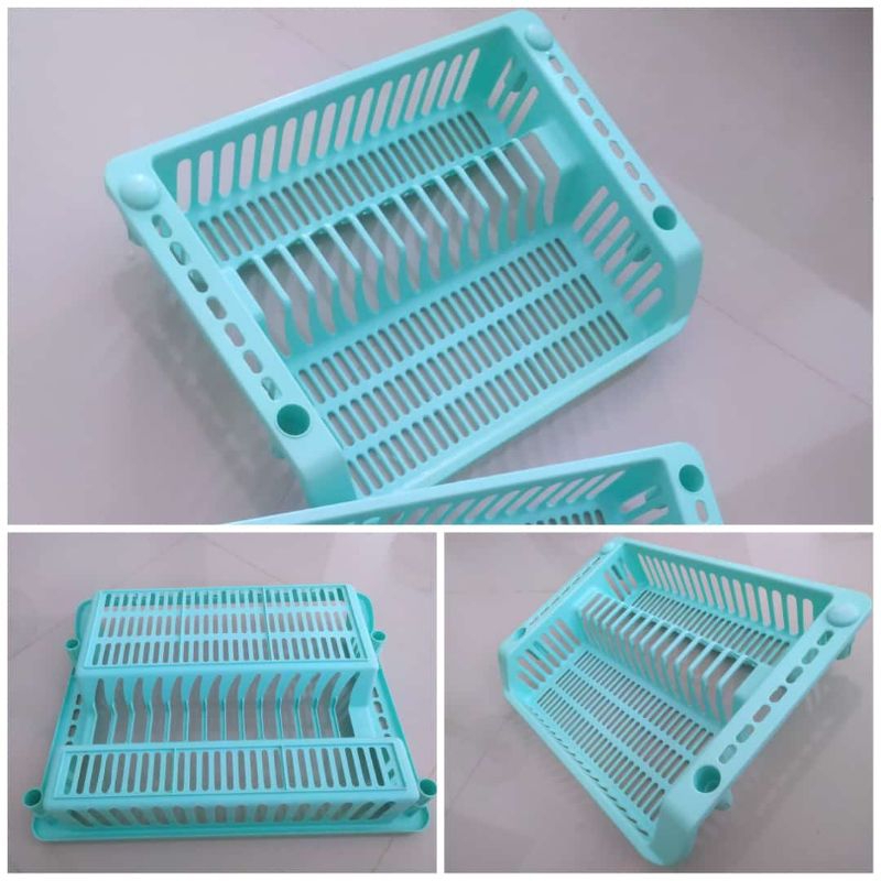 Rak Piring Plastik Bekas 2 buah