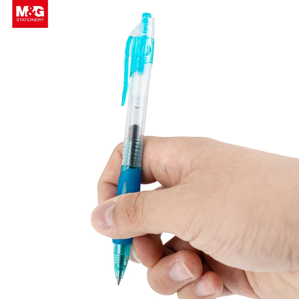 

Pulpen Cetrek/Cetek M&G Retractable Gel Pen 0.7mm AGP12371 Sky Blue