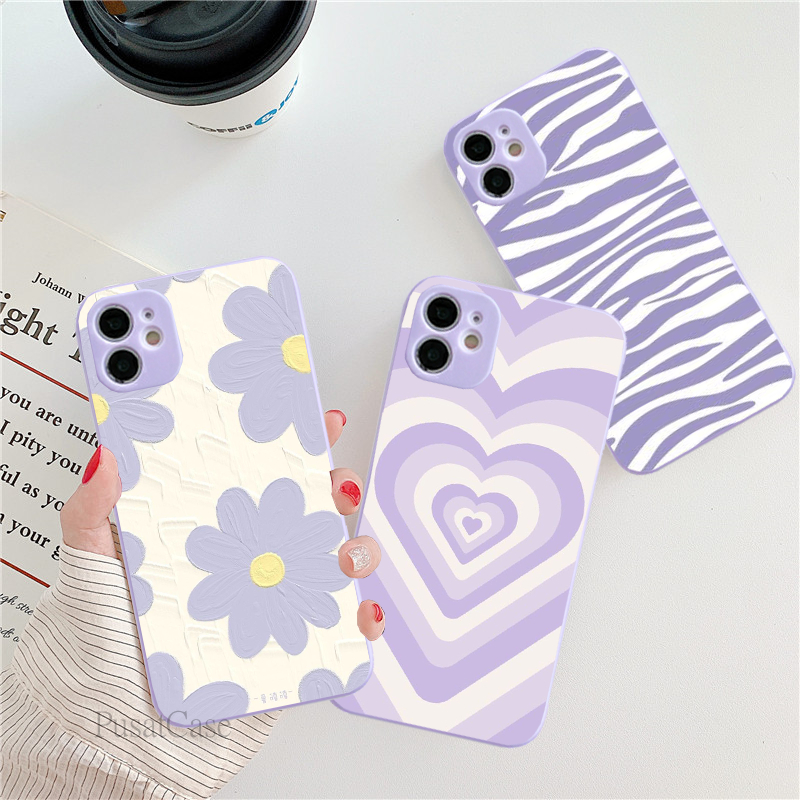 Softcase Motif flower Cute [SK291] for all type hp oppo vivo realme xiaomi infinix samsung iphon3