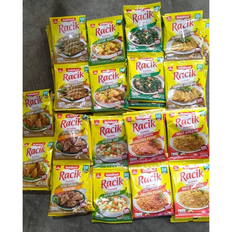 

Racik bumbu indofood All Varian 1renteng