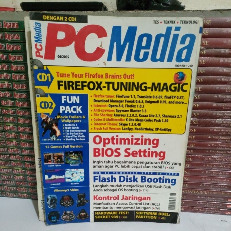 Buku Murah Original - Majalah PC Media 06-2005