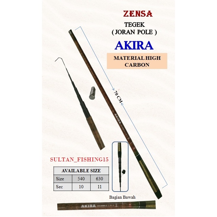 JORAN TEGEK CARBON ZENZA AKIRA 630