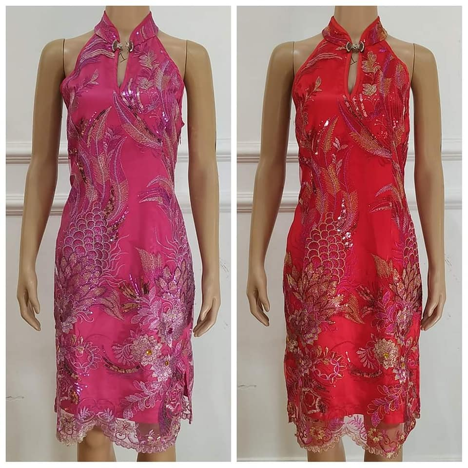 Bibiq Dress Qipao. DRESS IMLEK. DRESS PESTA