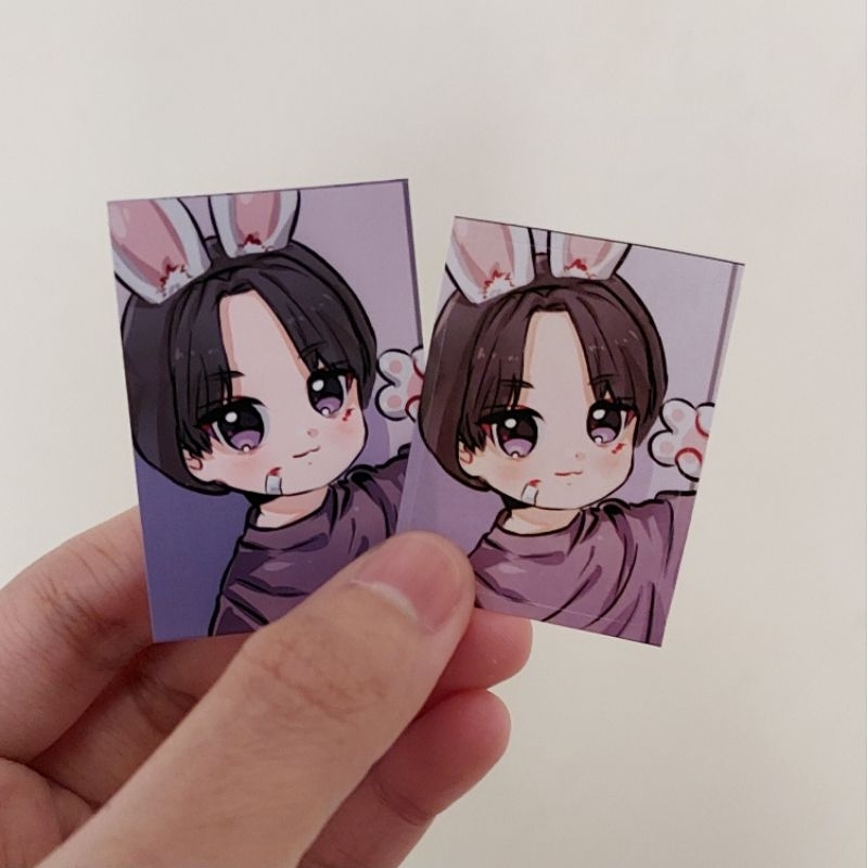 lee know mini photocard swid inlife fanart fanmade