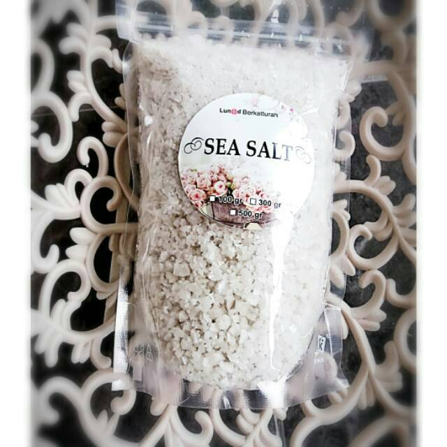 

Sea Salt Chrystal 300gr (Kasar Besar).