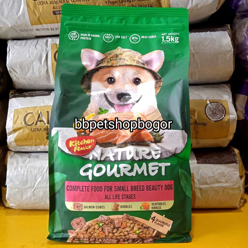 Kitchen Flavor Beauty Dog Salmon 1.5 kg