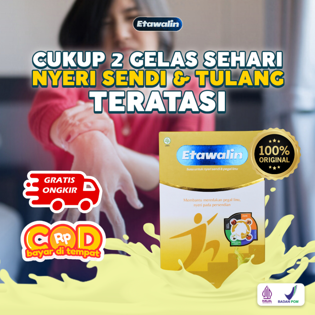 

Etawalin 2 Box - Atasi Nyeri Sendi Asam Urat Rematik Saraf Kejepit Menjaga Kesehatan Tulang & Sendi
