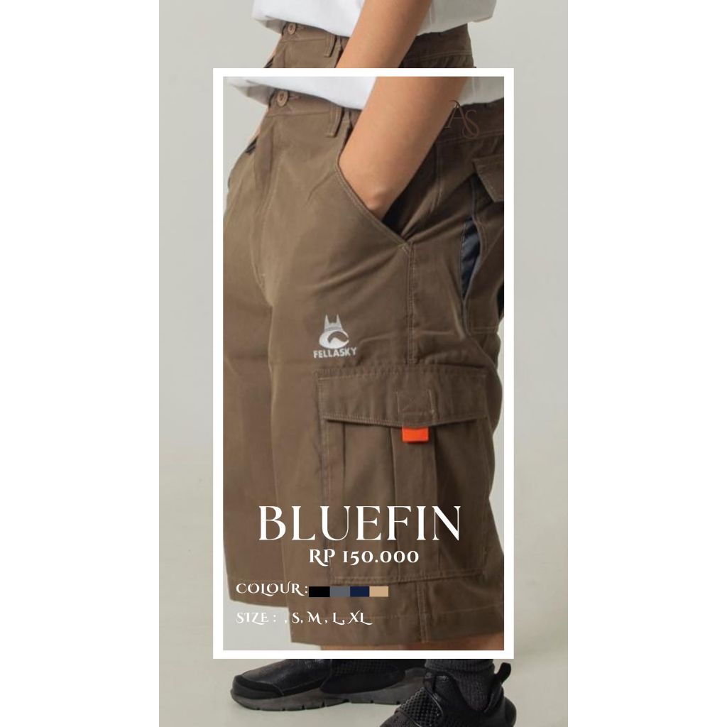 FELLASKY CELANA PENDEK BLUEFIN