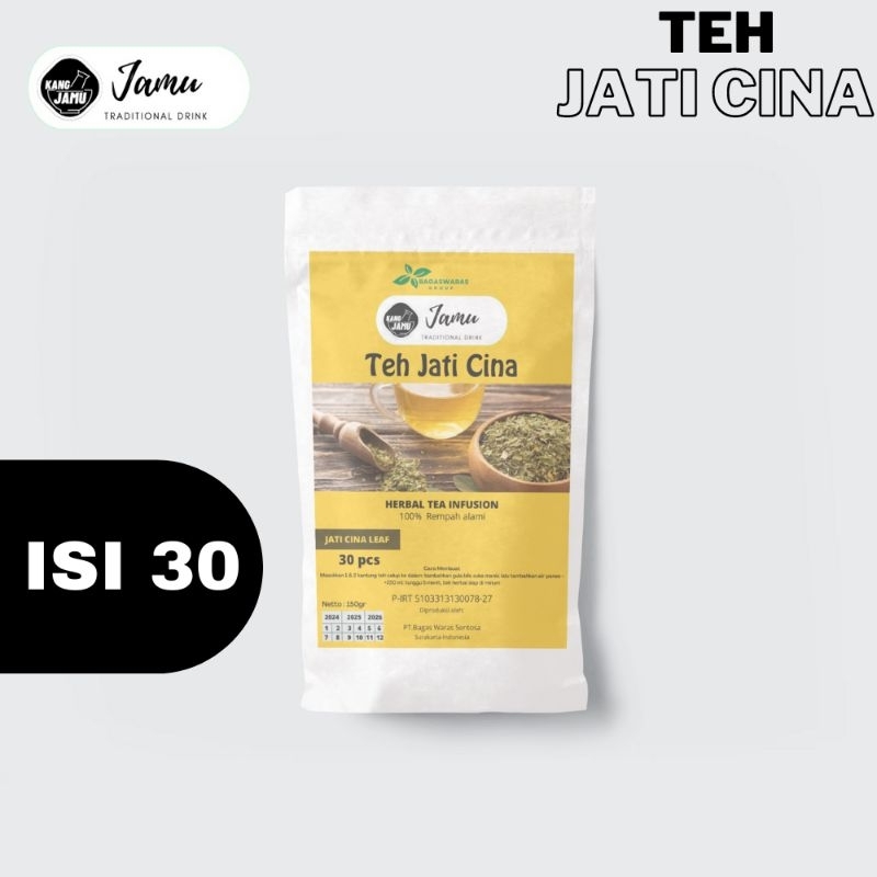 

Teh Jati Cina Isi 30 Kantung KangJamu Herbal