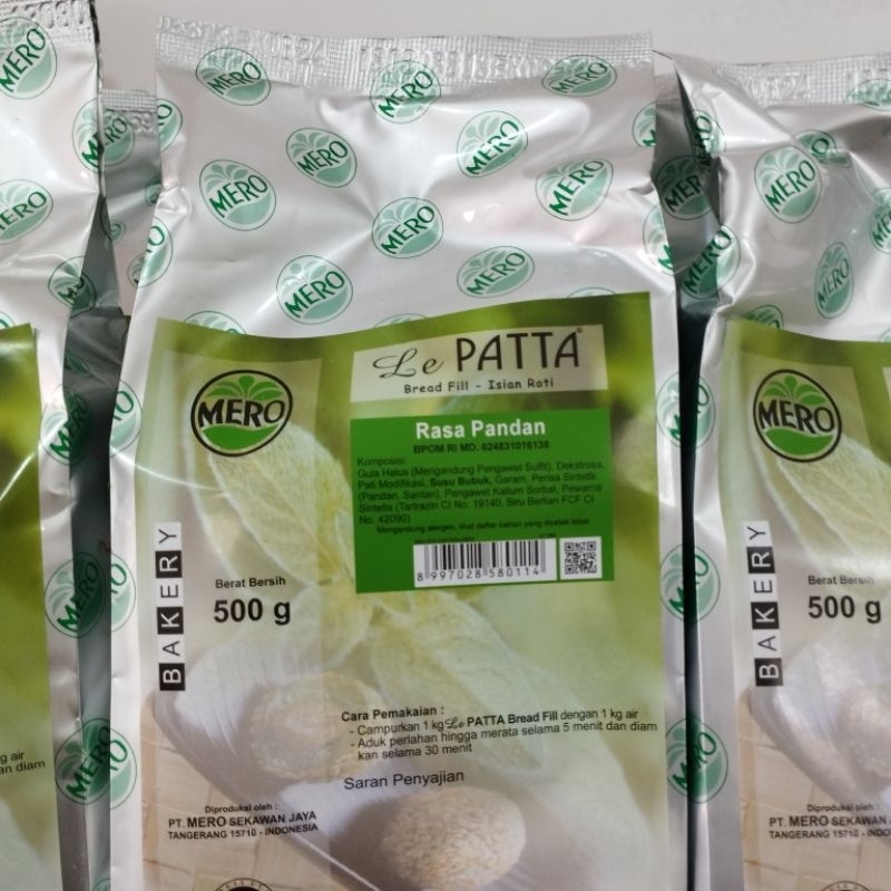 

Le Patta Bread Fill Isian Roti Lepata Le pata 500g