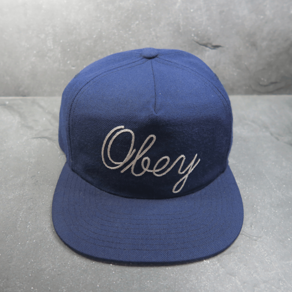 Topi Obey - Snapback Blue Script
