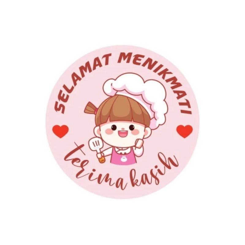 

STIKER LABEL TERIMAKASIH