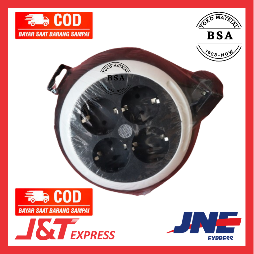 KABEL ROL 6M YUNIOR / COLOKAN LISTRIK / ROL KABEL / BOX KABEL 6 METER