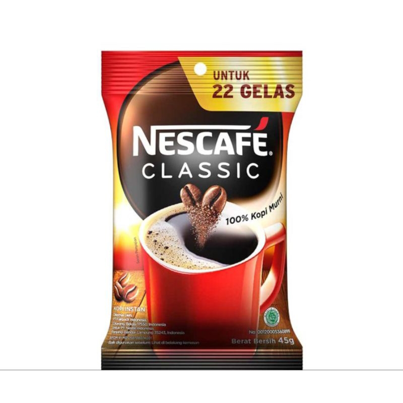 

nescafe classic 45 gr